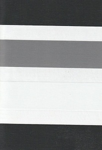 Открытые рулонные шторы день-ночь Салерно, серый 2002 купить в Красноармейске с доставкой